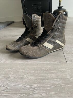Women’s leather boxing shoes